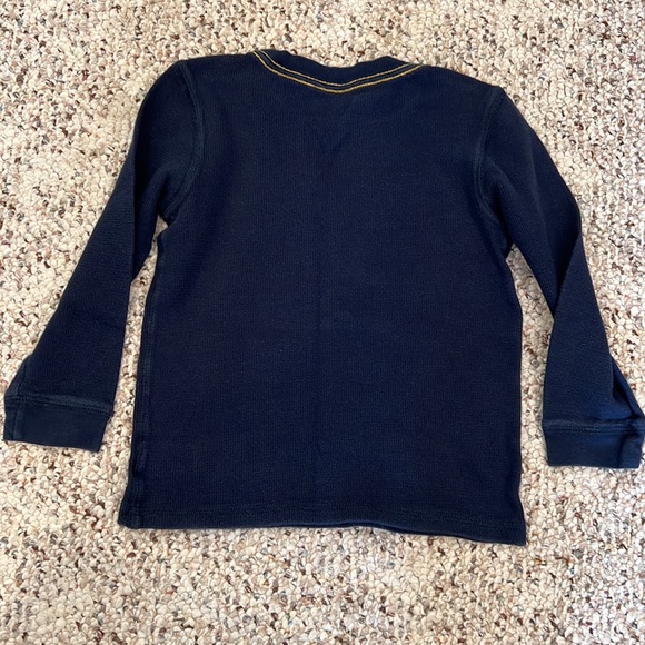 Boys navy thermal top - Picture 2 of 4